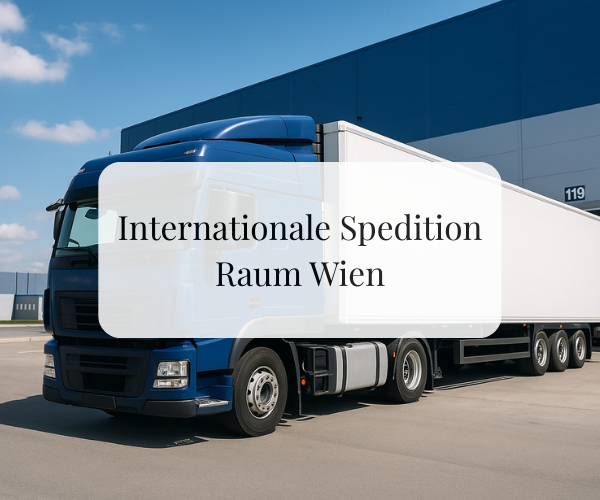Etablierte internationale Spedition im Raum Wien