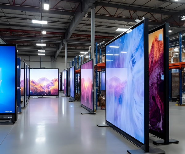 Erfolgreiches Unternehmen im Bereich visueller Medien (POS)